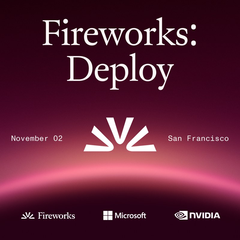 Fireworks: Deploy Buildathon with Microsoft & NVIDIA event artwork
