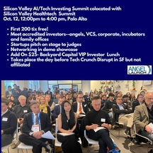 Silicon Valley AI/Tech Investing Summit | Attend or Pitch