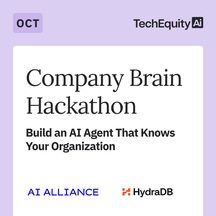 Company Brain Hackathon: Build an AI Agent That Knows Your Organization