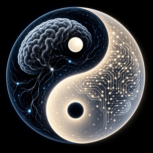 AI and the Brain event artwork