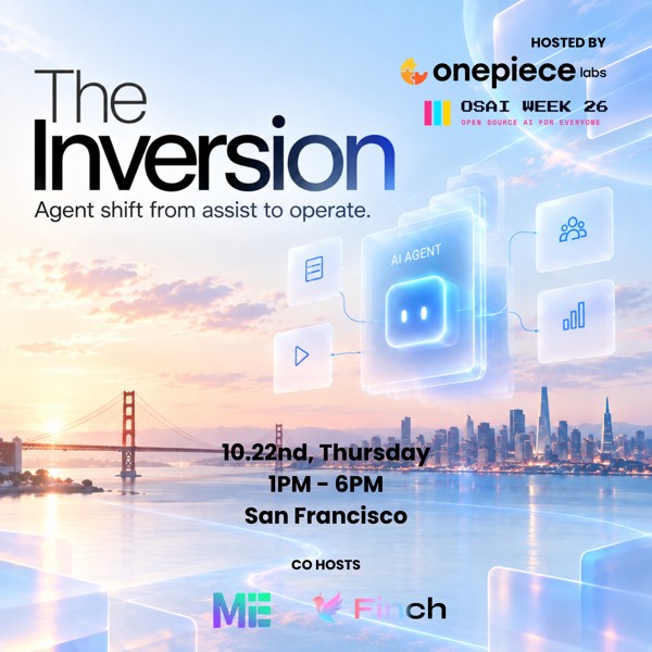 The Inversion - AI Week Side Event event artwork