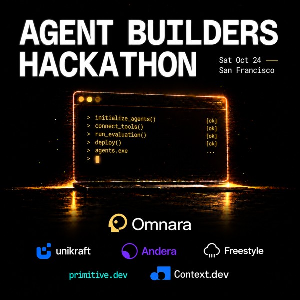 Agent Builders Hackathon event artwork