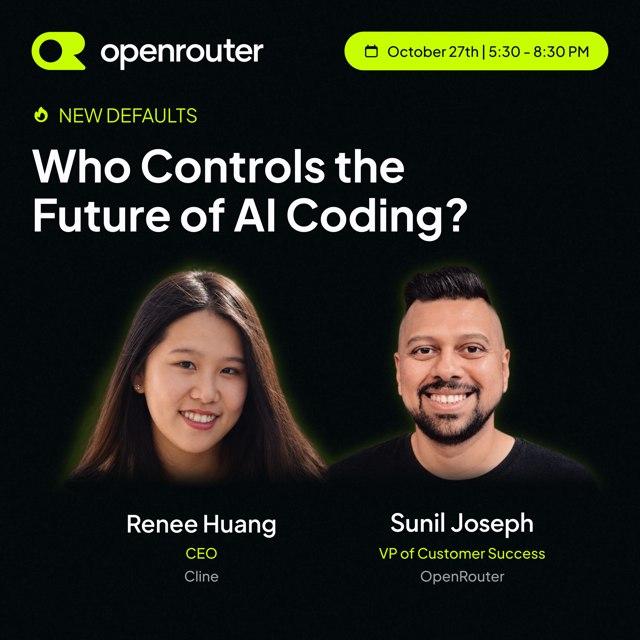 Who Controls the Future of AI Coding? event artwork