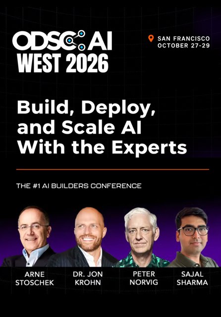 ODSC AI West 2026 event artwork