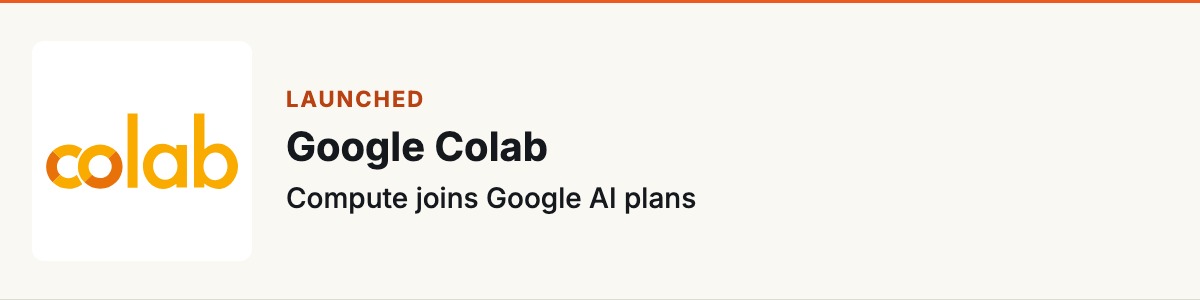 Google Colab : More computing power in Google AI plans